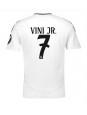 Real Madrid Vinicius Junior #7 Domácí Dres 2024-25 Krátký Rukáv